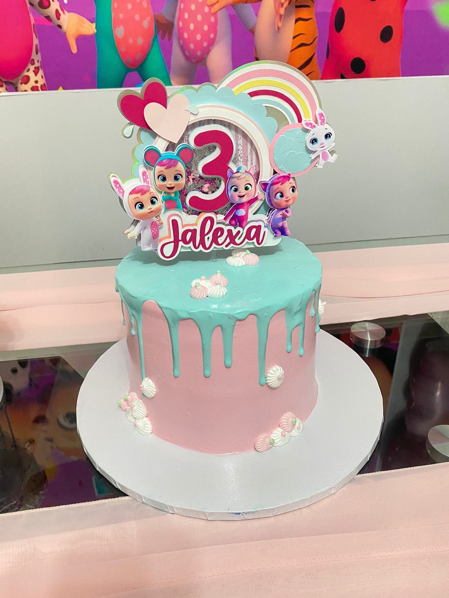 Cry babies cake topper | Cry babies Birthday decorations | Cry babies party | Magic tears party | babes llorones cake topper