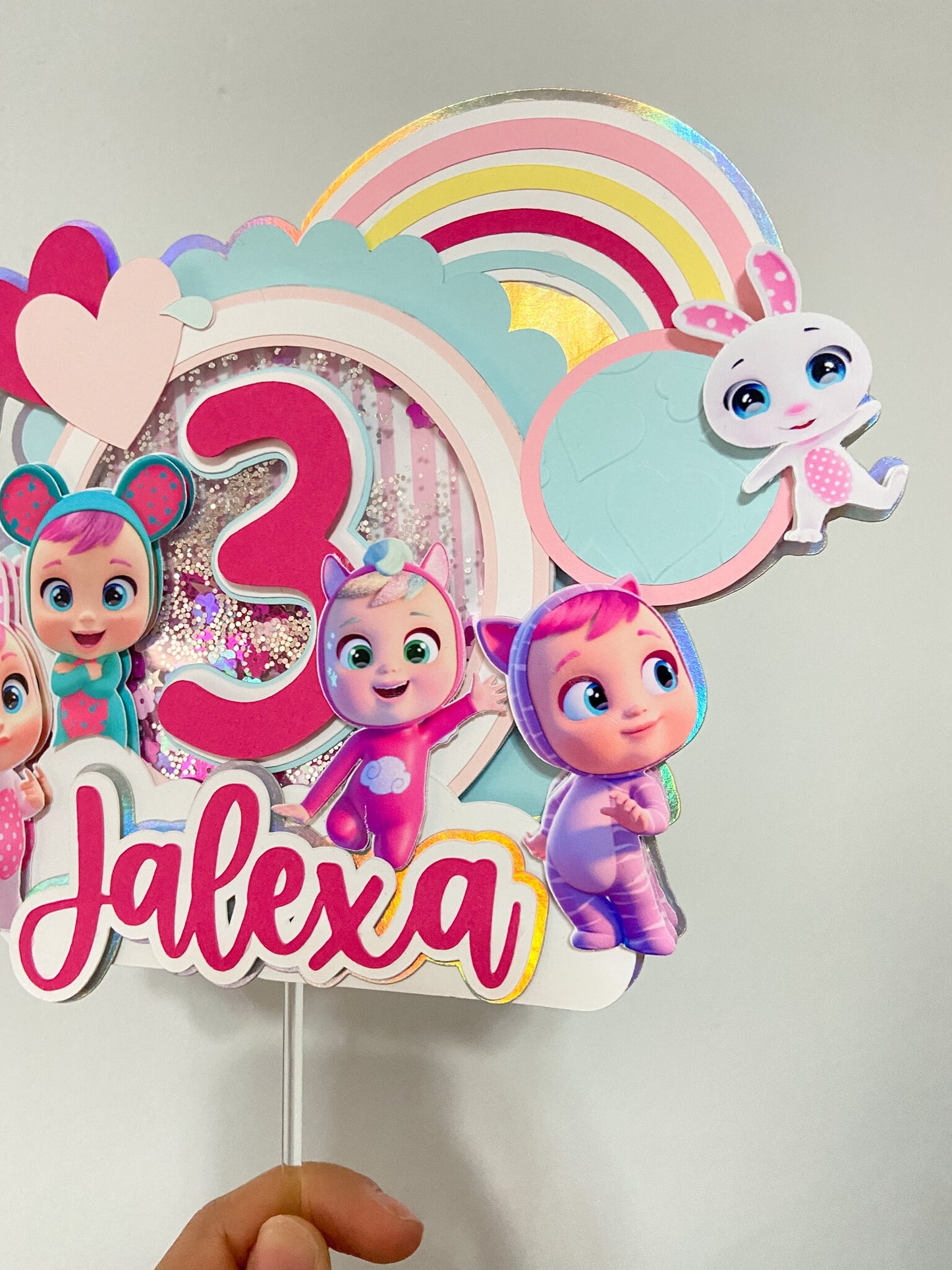 Cry babies cake topper | Cry babies Birthday decorations | Cry babies party | Magic tears party | babes llorones cake topper