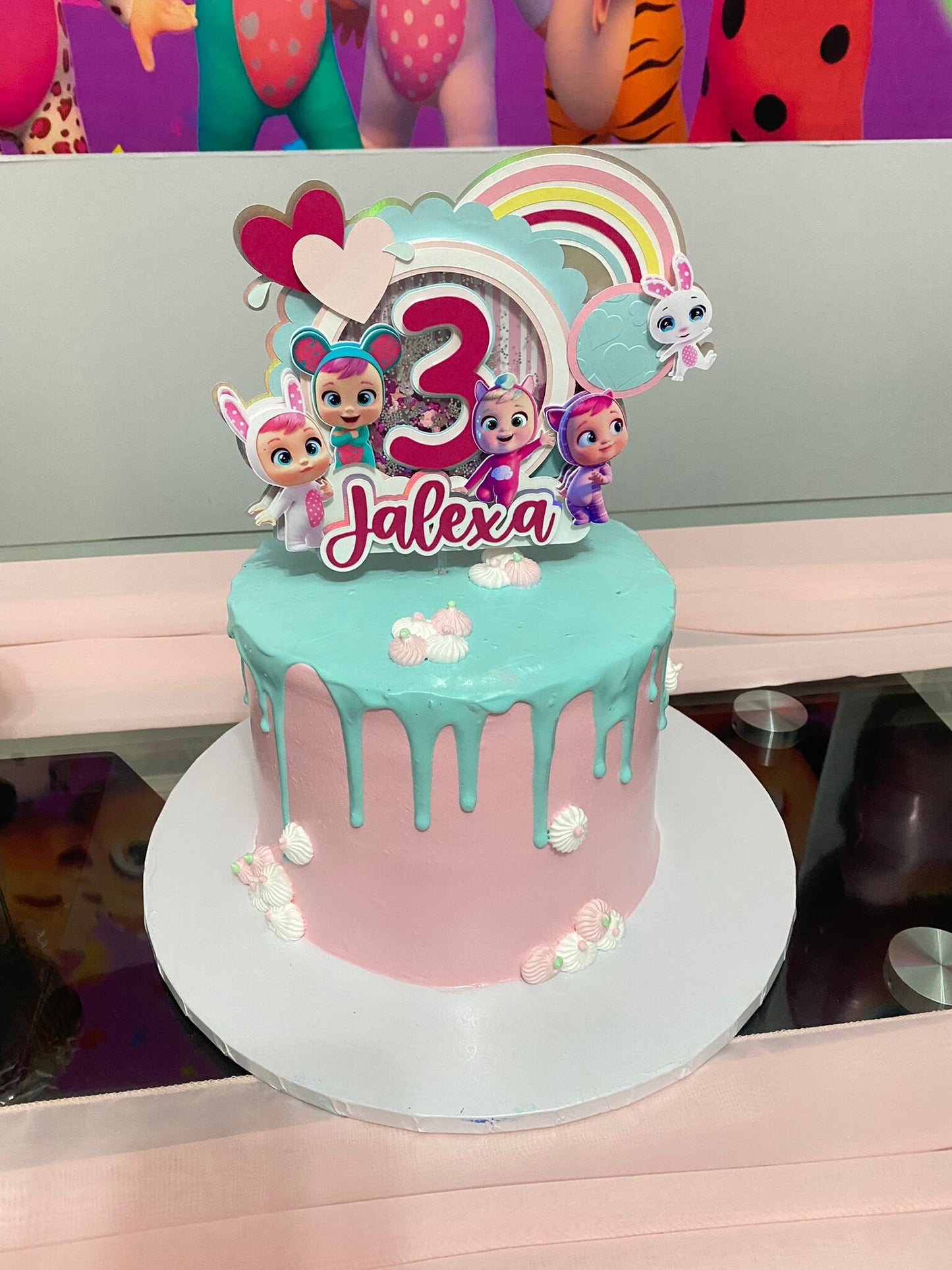 Cry babies cake topper | Cry babies Birthday decorations | Cry babies party | Magic tears party | babes llorones cake topper