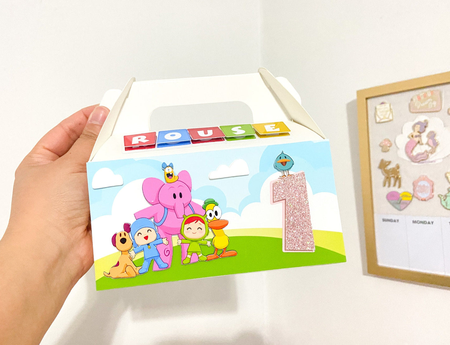 Pocoyo Cake topper | Pocoyo and friends | party favors | kids birthday | party decor | Pocoyo birthday