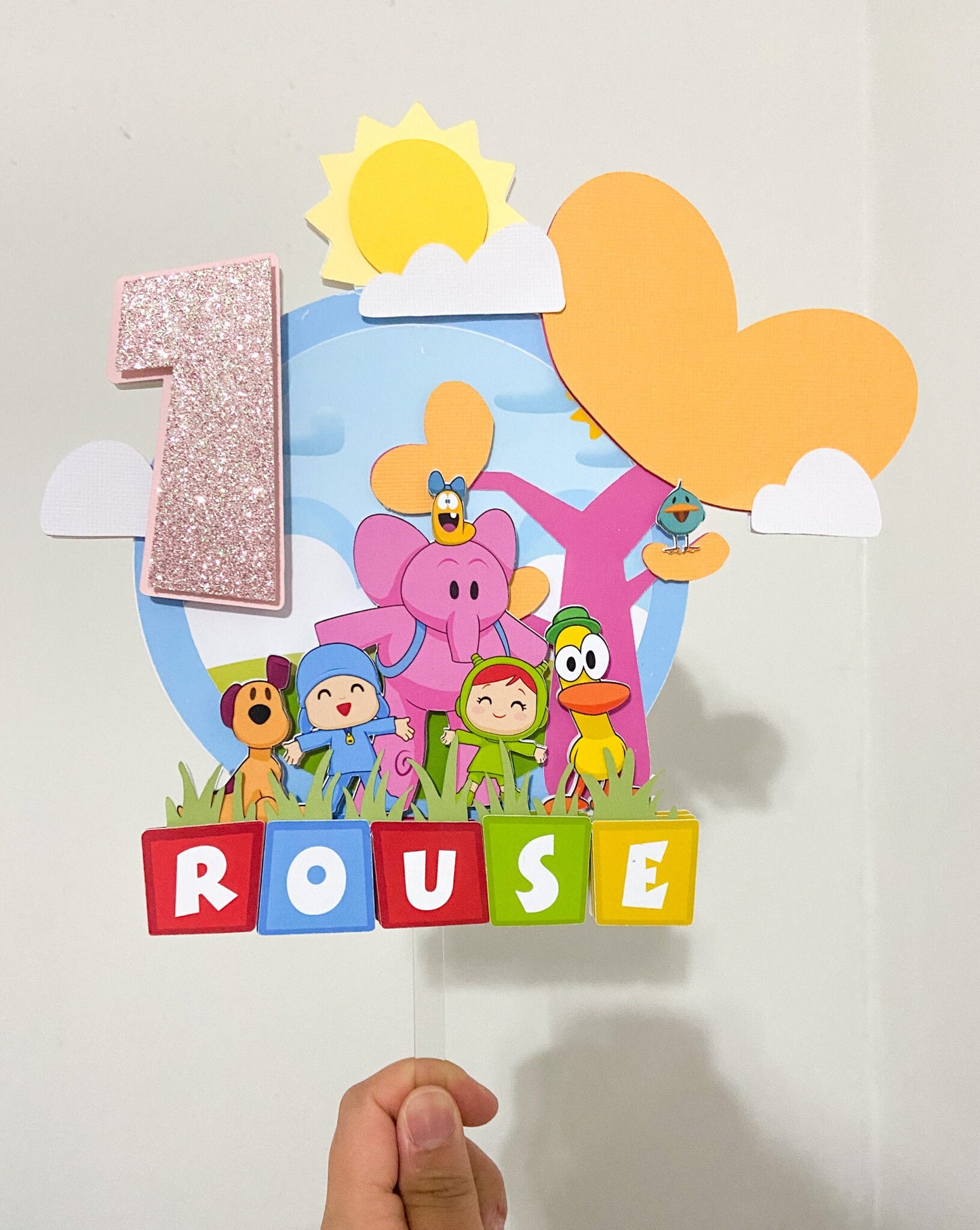 Pocoyo Cake topper | Pocoyo and friends | party favors | kids birthday | party decor | Pocoyo birthday