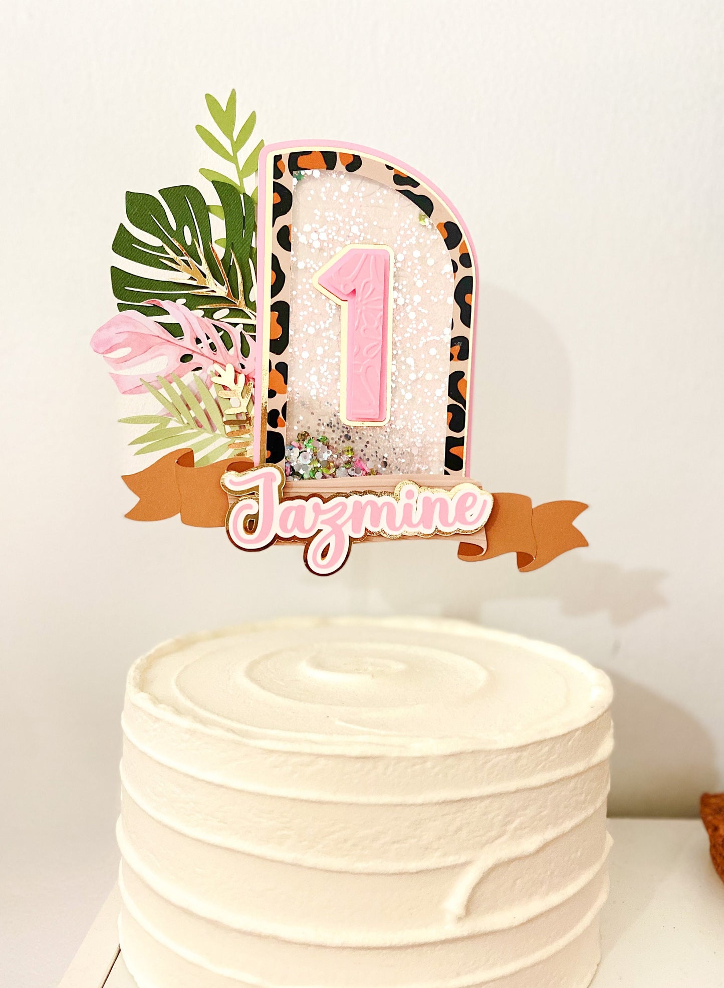 Wild one cake topper | safari birthday | cheetah birthday | two wild | 1st birthday decor | safari party | wild birthday