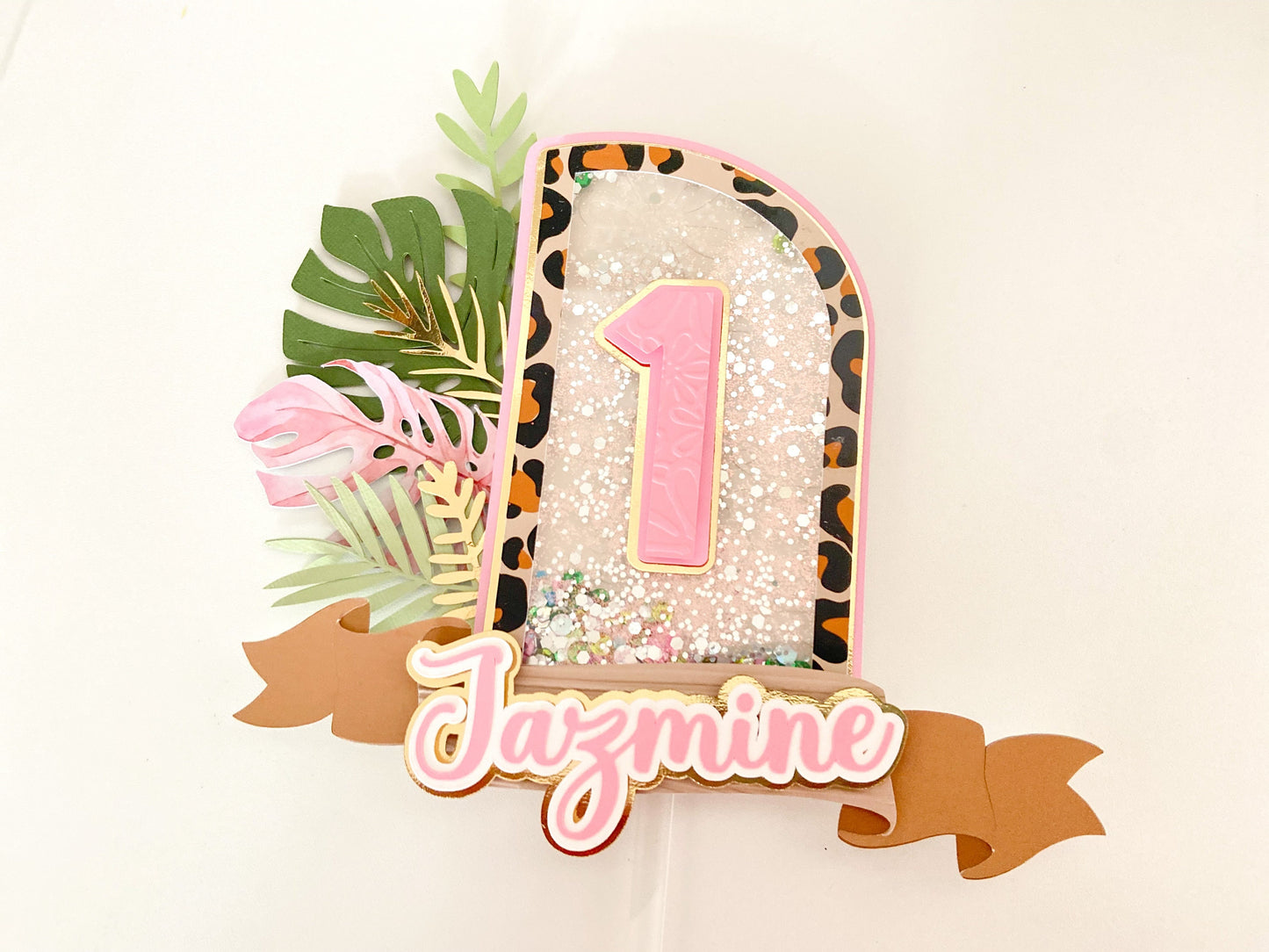 Wild one cake topper | safari birthday | cheetah birthday | two wild | 1st birthday decor | safari party | wild birthday