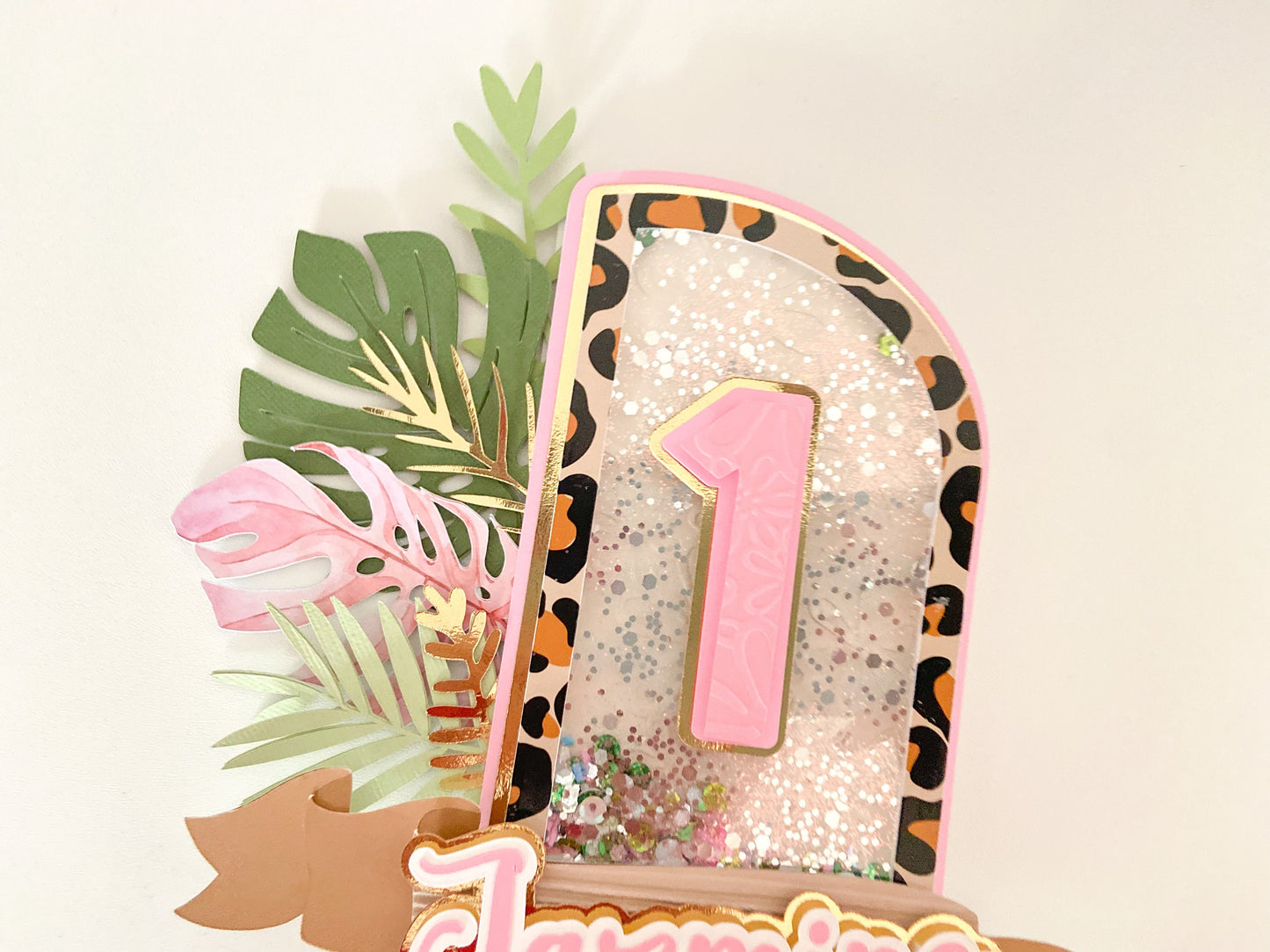 Wild one cake topper | safari birthday | cheetah birthday | two wild | 1st birthday decor | safari party | wild birthday