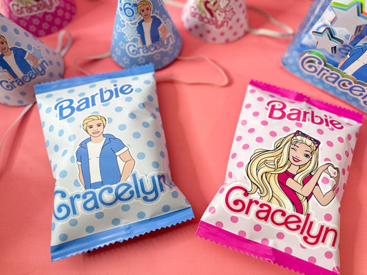 Personalize Chips Bag | Custom Birthday Chip Bags | party favors | chips favors |