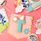 Two Groovy Bluey cake topper | groovy birthday | blue dog sisters | retro groovy party | bluey cupcake toppers | party banner