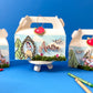 Snow White favor boxes | Party favors | kids party decor | goodie boxes | Cajas de dulce | Snow White and 7 friends