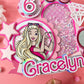 Barbie doll cake topper | Barbie | party decor | Doll party idea | shaker cake topper | Let's go party | pink lover