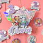 Skye and Everest cake topper | Paw patrol cake topper | birthday decor | paw patrol birthday | shaker paw patrol topper