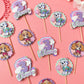 Sky and Everest cupcake toppers | Paw patrol cupcakes | party decor | cupcake toppers | paw patrol party decor