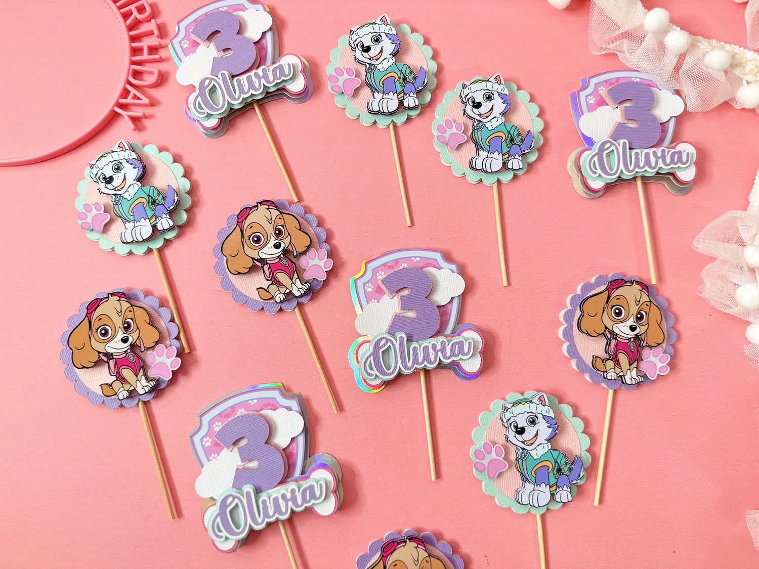 Cupcake toppers