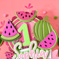 One in a melon cake topper | Watermelon topper | first birthday party | Melon cake topper | 1st birthday | One in a melon Party decor