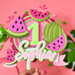 One in a melon cake topper | Watermelon topper | first birthday party | Melon cake topper | 1st birthday | One in a melon Party decor