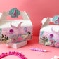 Mermaid favor boxes | Sea party favors | Under the sea party | Mermaids and friends favors | Mermaid party | Mermaid tail