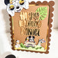 Mickey Safari Table sign | welcome table sign | 8x10 standing Table sign | Party decoration | Birthday table sign | Safari theme birthday