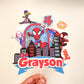 Spidey and friends cake topper | Spidey cake topper | kids party decorations | Spiderman birthday | superheroes cake topper |