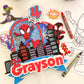 Spidey and friends cake topper | Spidey cake topper | kids party decorations | Spiderman birthday | superheroes cake topper |