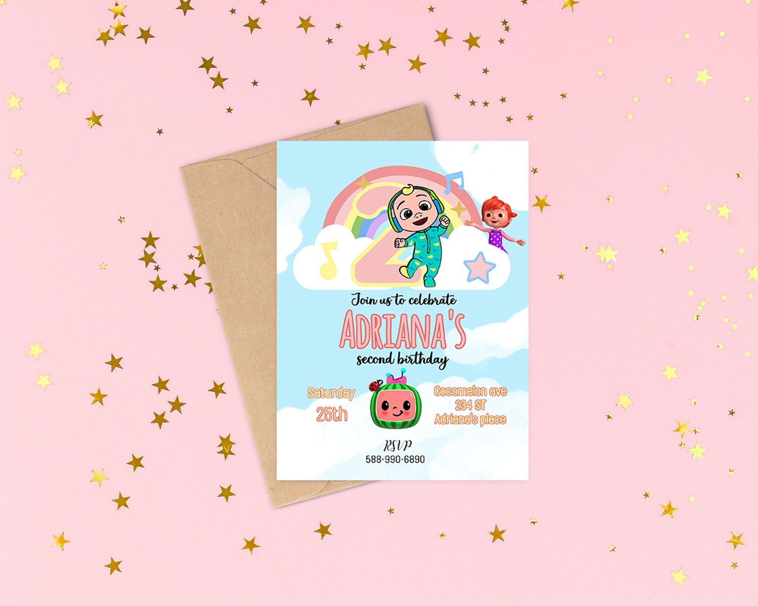 Cocomelon party set