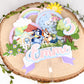 Bluey cake topper | 3D cake topper | Bluey birthday | Bingo and Bluey cake topper | Bluey party | shaker cake topper
