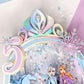frozen inspired cake topper, Anna and Elsa party, Frozen party, shaker cake topper, party decor, personalized cake topper