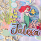 Little Mermaid cake topper | under the sea | Mermaid shaker topper | 3D Mermaid shaker | Little mermaid party decor