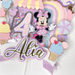 Minnie Mouse candy land cake topper | Minnie sweet birthday | Candy land birthday | Minnie Ice cream shop | birthday decor | Minnie birthday