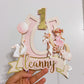 Cowgirl birthday party | cowgirl party | pink cowgirl cake topper | farm birthday | western birthday | elegant cake topper