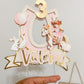 Cowgirl birthday party | cowgirl party | pink cowgirl cake topper | farm birthday | western birthday | elegant cake topper
