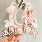 Cowgirl birthday party | cowgirl party | pink cowgirl cake topper | farm birthday | western birthday | elegant cake topper