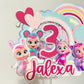 Cry babies cake topper | Cry babies Birthday decorations | Cry babies party | Magic tears party | babes llorones cake topper