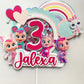 Cry babies cake topper | Cry babies Birthday decorations | Cry babies party | Magic tears party | babes llorones cake topper