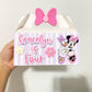 Minnie Mouse favor box | personalized gable box | party decorations | party gift box | birthday favor box | Minnie Mouse theme party