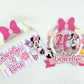 Minnie Mouse shaker topper | Minnie Mouse birthday | Daisy party | Minnie and daisy birthday | Cuckoo loca