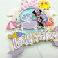Minnie Mouse pool party | Minnie Mouse birthday | Minnie party | Minnie and daisy birthday | Shaker cake topper