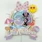 Minnie Mouse pool party | Minnie Mouse birthday | Minnie party | Minnie and daisy birthday | Shaker cake topper