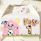 La vaca Lola favor box | Treat box | personalized favor box | Party gift box | farm theme birthday | la vaca Lola party | birthday favors