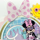 Minnie Mouse pool party | Minnie Mouse birthday | Minnie party | Minnie and daisy birthday | Shaker cake topper