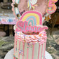 Unicorn cake topper, shaker unicorn topper, Magical rainbow topper, Unicorn theme birthday