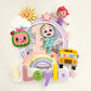 Cocomelon cake topper | Cocomelon birthday | Shaker cake topper | Cocomelon cake decor | Cocomelon party theme | Cocomelon custom topper