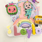 Cocomelon cake topper | Cocomelon birthday | Shaker cake topper | Cocomelon cake decor | Cocomelon party theme | Cocomelon custom topper
