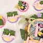 Minnie luau cupcake topper | cupcake topper | customizable cupcake topper | Minnie Mouse cupcake topper
