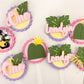 Minnie luau cupcake topper | cupcake topper | customizable cupcake topper | Minnie Mouse cupcake topper