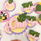 Minnie luau cupcake topper | cupcake topper | customizable cupcake topper | Minnie Mouse cupcake topper