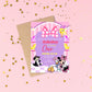 Minnie digital party invitation, kids birthday invitation template, Digital download, Minnies bowtique birthday, bowtique party invite
