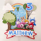 Oddbods cake topper | oddbods party decorations | birthday party decor | cake smash | oddbods birthday