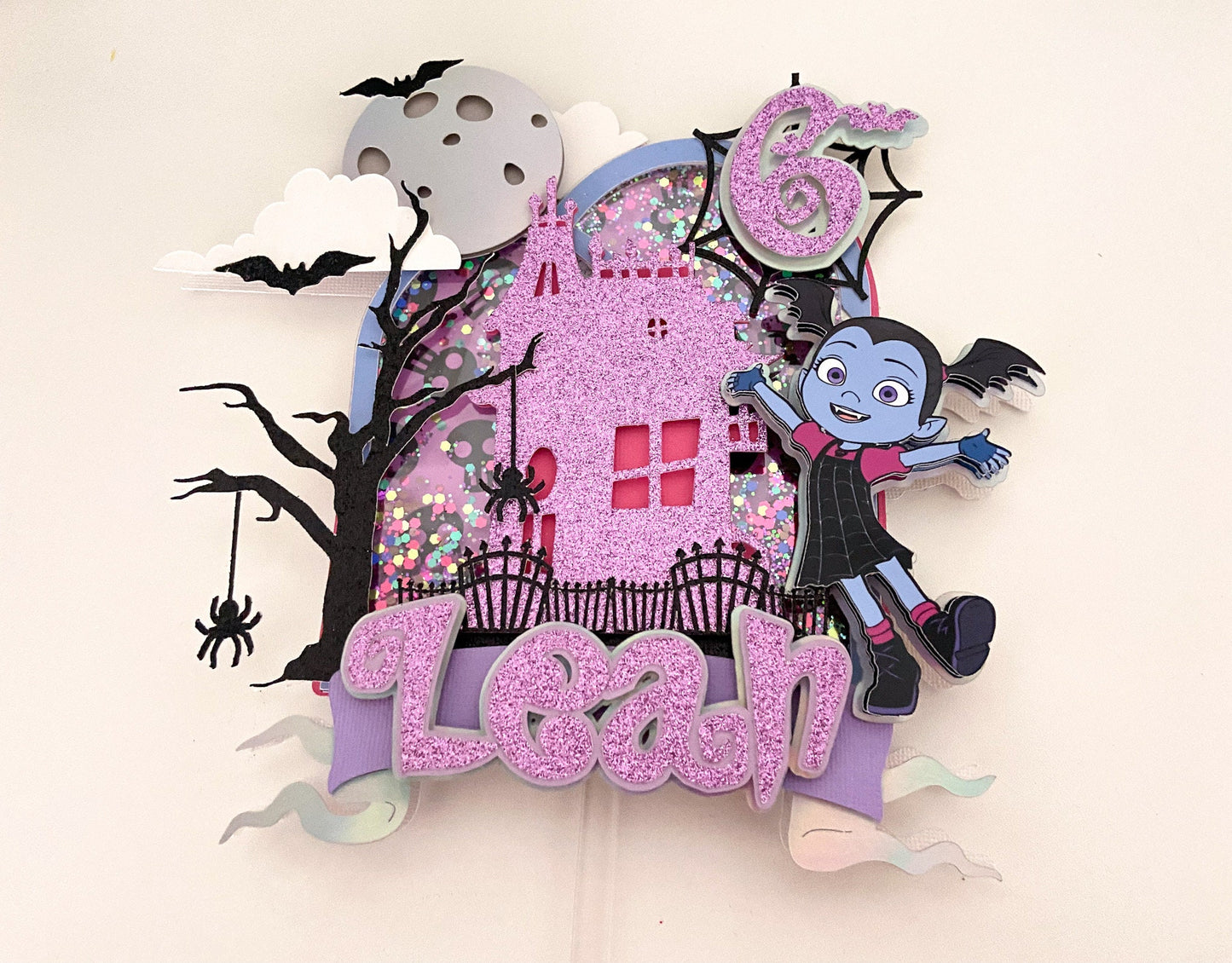 Vampirina cake topper | birthday decor | personalized topper | Vampirina party | Halloween birthday | vamps decor