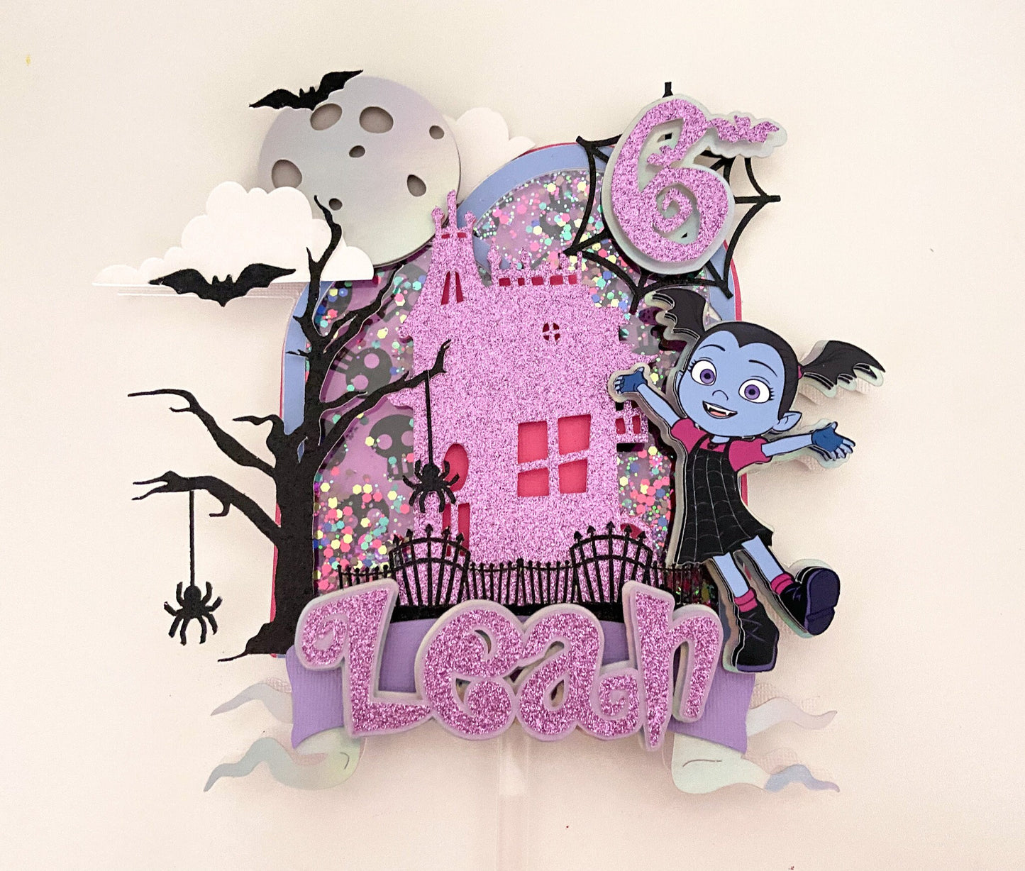 Vampirina cake topper | birthday decor | personalized topper | Vampirina party | Halloween birthday | vamps decor