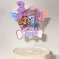 Skye and Everest cake topper | Paw patrol cake topper | birthday decor | paw patrol birthday | shaker paw patrol topper