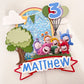 Oddbods cake topper | oddbods party decorations | birthday party decor | cake smash | oddbods birthday