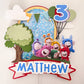 Oddbods cake topper | oddbods party decorations | birthday party decor | cake smash | oddbods birthday